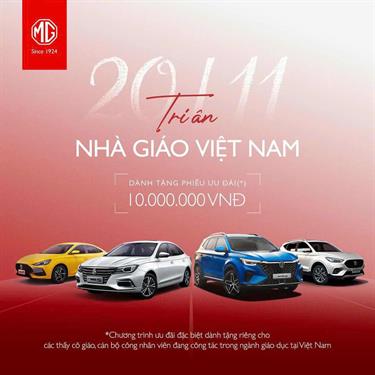 MG Vinh Tri Ân Giáo Viên Cán Bộ Công Nhân Viên Chức Ngành Giáo Dục Nhân Ngày Nhà Giáo Việt Nam