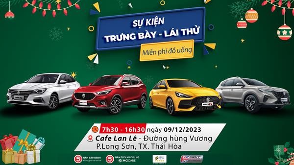 Sự Kiện Trưng Bày Xe Và Lái Thử Thị Xã Thái Hòa