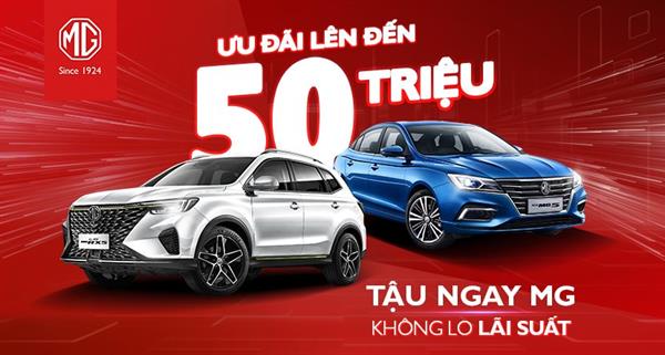 “Tậu ngay MG, không lo lãi suất” – Ưu đãi cho New MG5 & MG RX5 tháng 11/2023